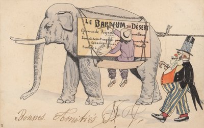 De Barnum van de woestijn door French School